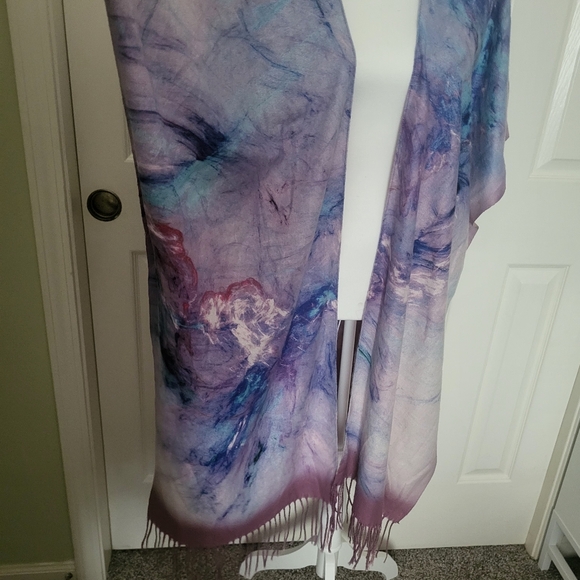 JC SUNNY CASHMERE Kimono - Picture 2 of 6